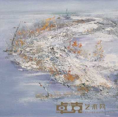 董仙舟 2003年 风景 60×60cm